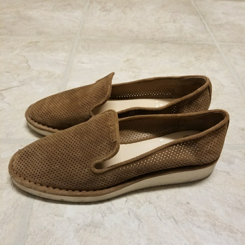 Vince Camuto Loafers Brown Size 5